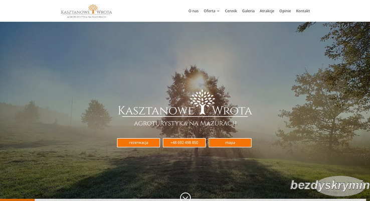 Marcin Pisarek Kasztanowe Wrota Agroturystyka