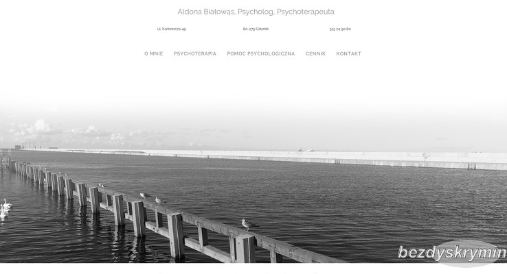 Psycholog - Psychoterapeuta Aldona Białowąs