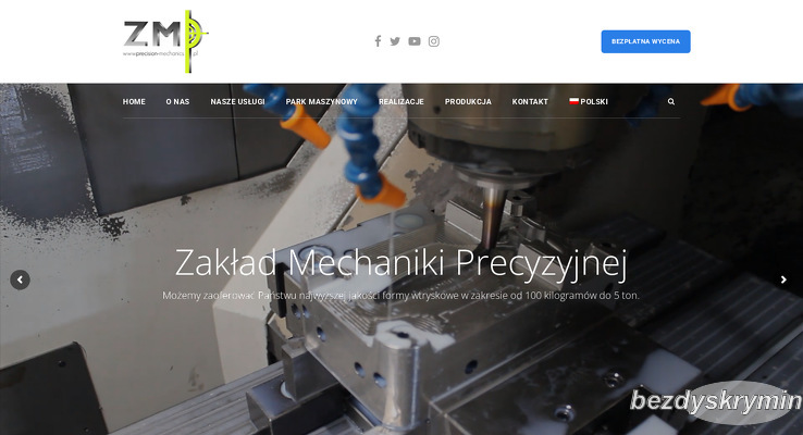 Zakład Mechaniki Precyzyjnej - Tomasz Klimaszewski